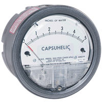 Series 4000 Capsuhelic® Differential Pressure Gauge